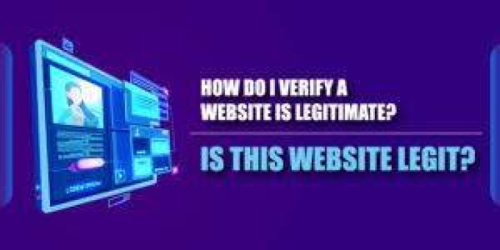 How do I verify a website is legitimate?