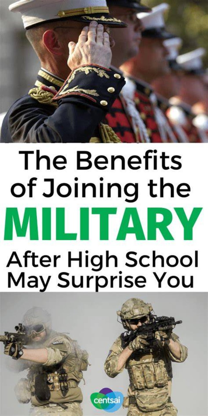 Should I go into the military after high school?