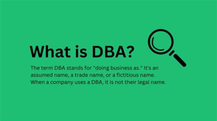 What DBA means in business?
