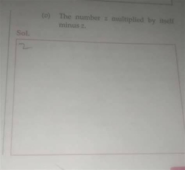 What tells the number of times a number is to be multiplied by itself?