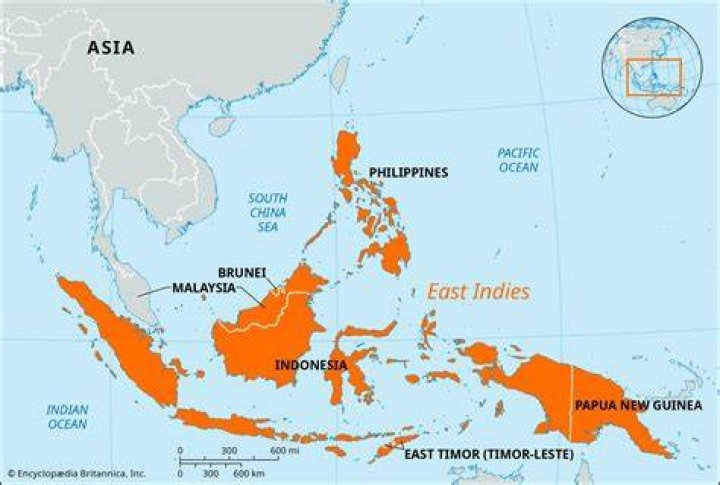 Which Europeans controlled trade in the East Indies?